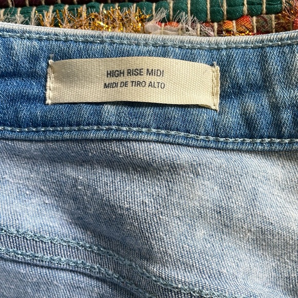 Universal Threads Tye Dyed MIDI Denim Shorts-#1889+ - Picture 5 of 11